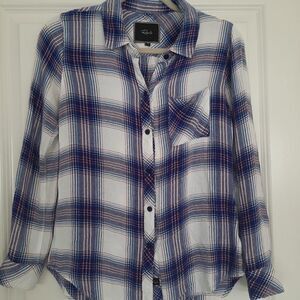 Rails Button Down Plaid Shirt Size XS‎